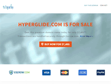 Tablet Screenshot of hyperglide.com